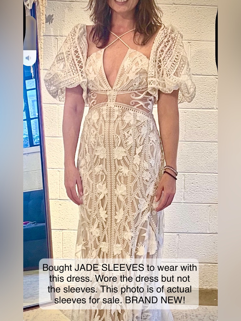 Rue De Seine Jade Lace Puff-Sleeves (Sleeves Only) — image 6 of 8
